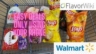 Walmart Ibotta haul 12/12 grab easy deals only using your phone + flavor wiki deals