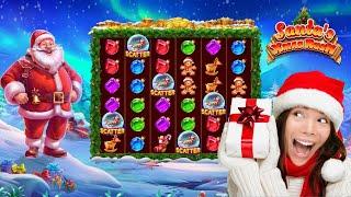 Santa's Xmas Rush ‍️ $10,000 Bonus Buys  HUGE WINS 