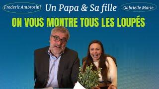 Je vous ai mis tous les extraits avant et après les fou rire avec papa @fredericambrosini 