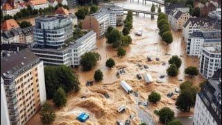 Currently in Liguria Italy!! Bad weather causes flooding in Savona