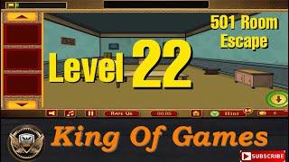 501 Rooms Escape Game Level 22. Let's play with @King_of_Games110