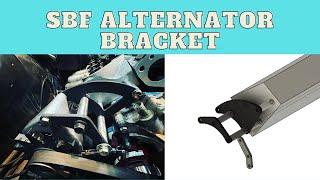 Small block ford Alternator Bracket - From design to Part using our Home made CNC plasma cutter