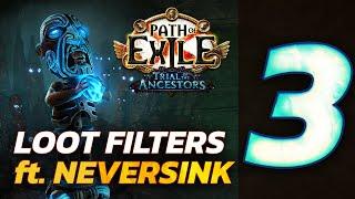 LOOT FILTERS EXPLAINED ft. @NeverSink - [PoE University 3.22]