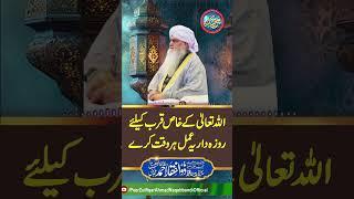 Allah Talah Ke Khas Qurb Ke Liye Rozah Dar Ye Amal Har Waqt Kre | PeerZulfiqarAhmadNaqshbandi |