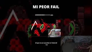 MI PEOR FAIL en Geometry Dash! 