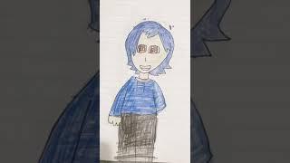 I drew cherry vidia Liam and Sophie from cherry pop productions