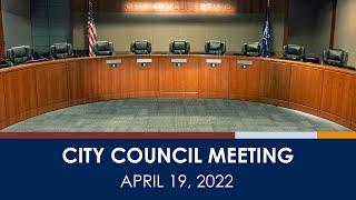 Cupertino City Council Meeting - April 19, 2022 (Part 1)