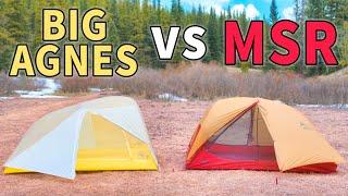 WHO MAKES THE BEST TENT? MSR FreeLite vs Big Agnes Tiger Wall