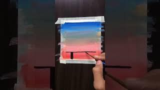 Art of watercolor painting ll art by Harsh ll
