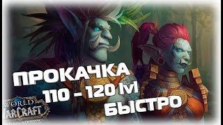 Быстро прокачаться в БФА 110-120 lvl Патч 8.0 World of Warcraft Битва за Азерот