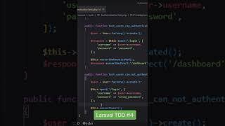 Laravel TDD #4 #laravel  #webdevelopment #development #tricks #tips #laraveldevelopment