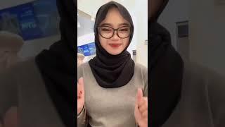 Tik tok hijab tobrut cantik manis ID @ellaaaash