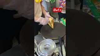 Part 2 crepes #crepe #crepes #grill #tepung #telur #chocolate #sugar #recipe #how #howto #food