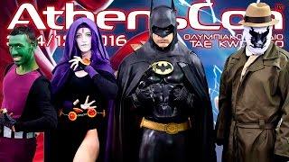 AthensCon 2016 - Cosplays (1080p / 60fps / Athens / Greece / 03-04.12.2016)