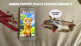 SB Movie: Shark Puppet plays Talking Ginger 2!