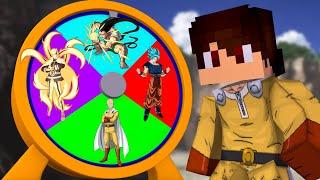 ROLETA MISTERIOSA DOS MAIS FORTES DE ANIMES 𝗡𝗢 MINECRAFT POCKET EDITION !! ‹ Ine ›