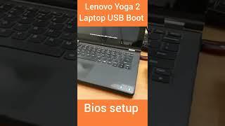 lenovo yoga 2 Boot from USB