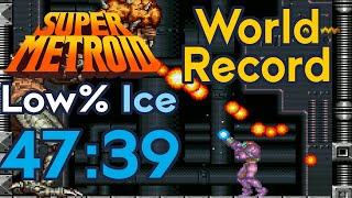 [Former World Record] Super Metroid - Low% Ice - 47:39