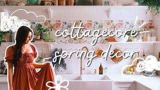 Thrifted Spring Decorating  Decorate with Me