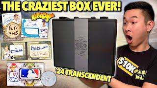 THE CRAZIEST $10,000 BOX EVER (INSANE 1/1s)!  2024 Topps Transcendent Baseball Hobby Box Review