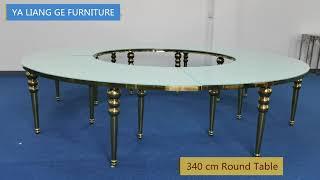 "Make Your Wedding Reception Perfect with Our Banquet Wedding Tables".