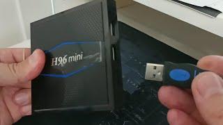 H96 mini TV BOX прошивка firmware на ANDROID TV ATV