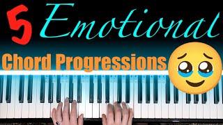 5 Emotional Chord Progressions on Piano 