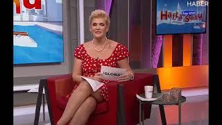Dolgun sunucu Özge Uzun KOLAJ