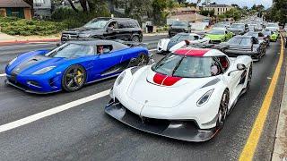 How To Shut Down Monterey Car Week? Fill It With Koenigseggs! (Monterey Car Week 2024 Day 6)