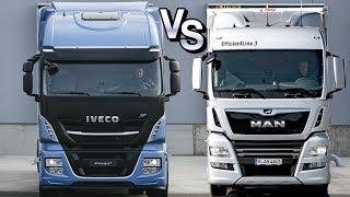 Войны грузовиков: IVECO STRALIS NP vs MAN TGX