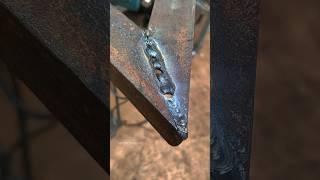 old welder's brilliant idea to fix bad welds on thin metal #welding #welder #stickwelding