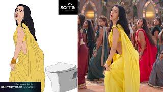 Show Me The Thumka Song  Drawing meme | Tu Jhoothi Main Makkaar | Ranbir kapoor | shraddha kapoor