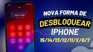 Como desbloquear iPhone11/12/13/14/15/16 PERDIDO/ENCONTRADO SEM SENHA️iOS 18[NOVO 2024]