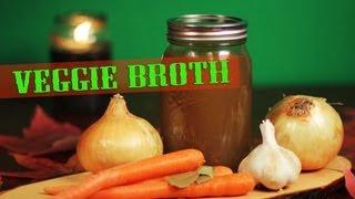 Veggie Broth Recipe | The Vegan Zombie