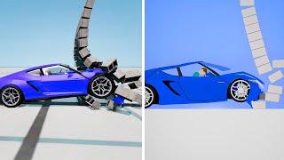 Beamng Drive vs Algodo Physics - Comparison 3D vs 2D