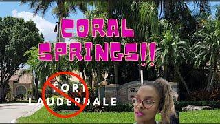 Moving to Fort Lauderdale | CORAL SPRINGS, FL | 1 City Outside of Fort Lauderdale You Will Love Ep 3