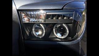 Spyder headlights on a 2008 Toyota Tundra Crewmax