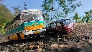 Realistic Diecast Model Of Mini Tata Bus | Scale Models | Model Bus | Auto Legends