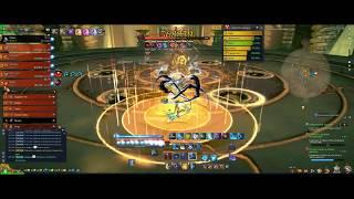 Blade & Soul [Тахион] Twilight Temple/Taecheon raid, 1 boss, Warlock (11 человек)