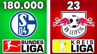 Bundesliga, aber nach MITGLIEDERZAHL