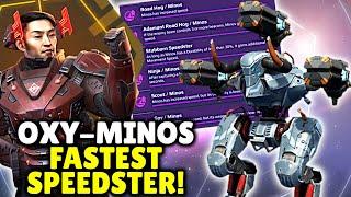 OMG! The FASTEST Titan EVER! MINOS w/ NEW SPEED Pilot Skills & Titan Accelerator | War Robots WR