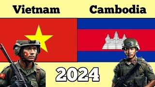 Cambodia Vs Vietnam military power comparison 2024 | SZB Defense