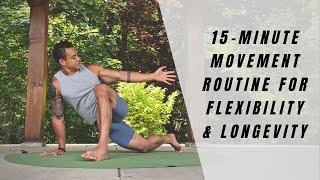 STRETCH & MOVE YOUR BODY | 15-minute Mobility Flow (Intermediate)