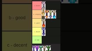 Terraria Arrows Tier List! #terraria #shorts