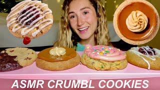 ASMR CRUMBL COOKIES review (soft eating and mouth sounds)