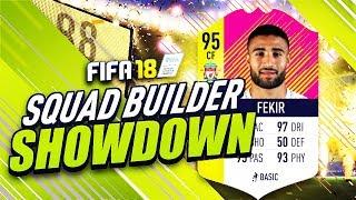 95 RATED FEKIR SQUAD BUILDER SHOWDOWN VS AJ3!! - FIFA 18 ULTIMATE TEAM