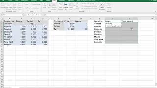 MMULT Array Function