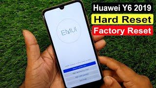 Huawei Y6 2019 Hard Reset / Pattren Unlock / Huawei Y6 (MRD-LX1) Factory Reset 2021 ||