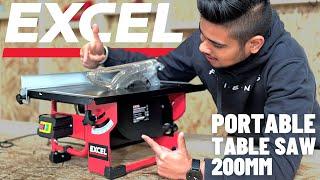 Excel Portable Table Saw - Woodworking On The Go!