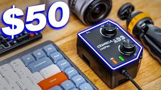 Cool YouTube Studio Gear & Accessories (Under $50)